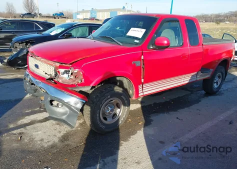 2000 Ford F-150 Lariat/Xl/Xlt from USA, damaged, VIN 1FTRX08L0YKB35450